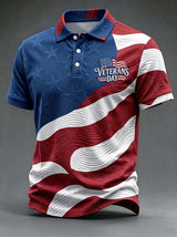 Men's U.S Veterans Day Short-Sleeve Polo Shirt
