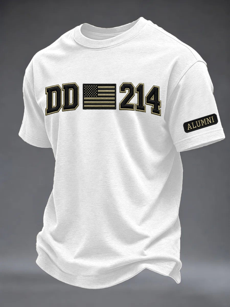 Men's Veteran Pride DD-214 Printed T-shirt
