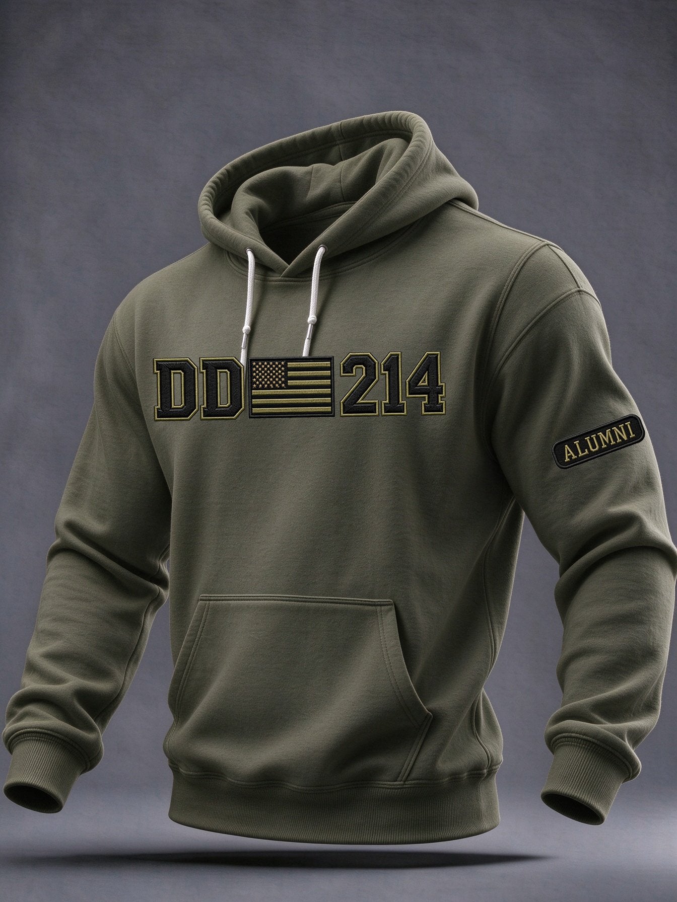 Men's Veteran DD-214 Print Hoodie