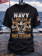 Retro US Navy Printed Top