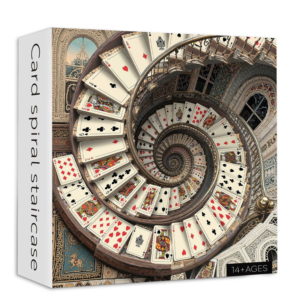Card Spiral Staircase Jigsaw Puzzles 1000 Pieces